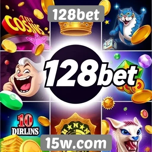 Variedade de jogos disponíveis no 128bet